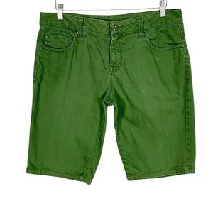Norma Kamali Bermuda Denim Shorts Size 4